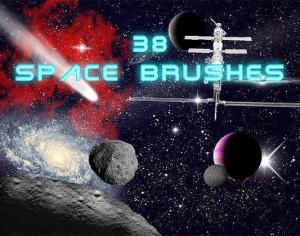 Space Brushes Collection Photoshop brush