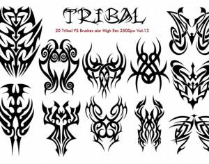 Tribal PS Brushes Vol.13 Photoshop brush