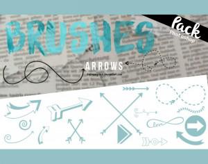 51 Arrows Brushes Photoshop brush