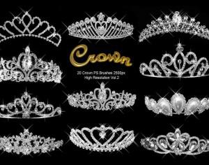 20 Crown PS Brushes abr.Vol.2 Photoshop brush