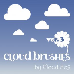 Cloud Brushes ver.3 Photoshop brush