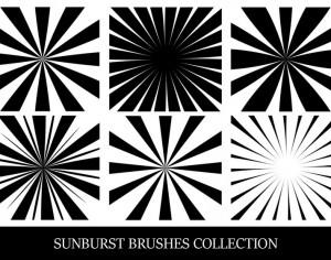 Sunbusrt Brush Collection Photoshop brush