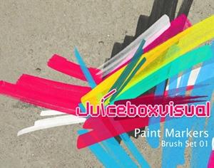 Paint Markers Photoshop brush