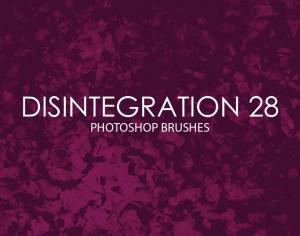 Free Disintegration Photoshop Brushes 28 Photoshop brush