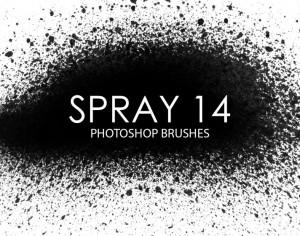 Free Spray Photoshop Brushes 12 Photoshop brush