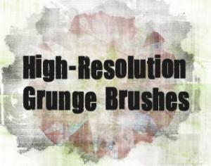 Detailed Grunge Brush Pack Photoshop brush