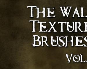 The Wall Texture Brushes Vol 2 Photoshop brush