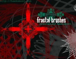 Free Fractal Brushes