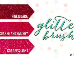 Glitter Brush Pack  Photoshop brush