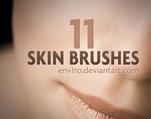 Free Brushes: 11 Skin Brushes | Texture | env1ro