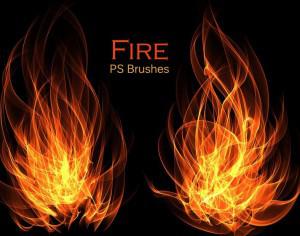 20 Fire PS Brushes abr.Vol.10 Photoshop brush