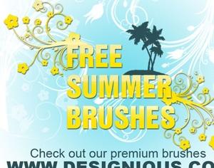 Free Summer Brushes