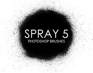 Free Spray Photoshop Brushes 5 Photoshop brush