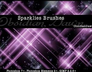 Sparklies Brushes Photoshop brush