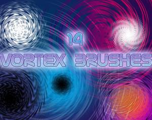 14 Vortex Spiral Brushes Photoshop brush