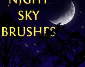 Night Sky Brushes Photoshop brush