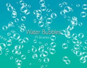 20 Water Bubbles PS Brushes abr.Vol.2 Photoshop brush