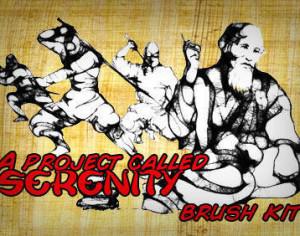 a project called serenity Photoshop brush