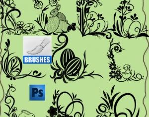 Free Easter Brushes