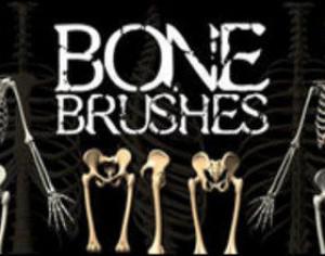 Bones Photoshop brush