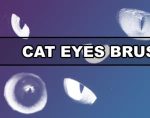 Cat eyes Brush Photoshop brush