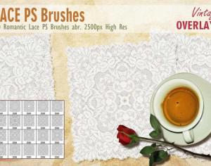 Lace Tile PS Brushes abr. Photoshop brush