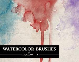 20 Free Watercolor Brushes Photoshop brush