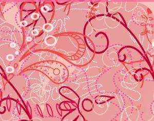 Dotted Swirls and Flowers Photoshop brush
