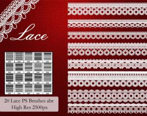Lace PS Brushes  Photoshop brush