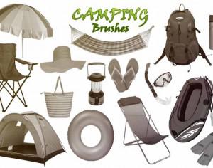 20 Camping PS Brushes abr. vol.3 Photoshop brush