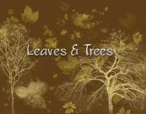 Leaves & Trees Photoshop brush