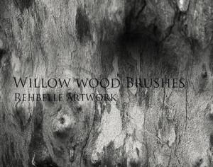 Wood Brushes the sequel - Rehbelle Photoshop brush