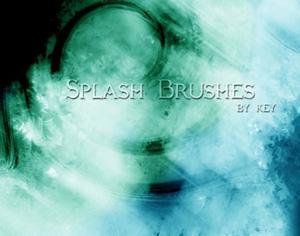 Splash Brushes Photoshop brush