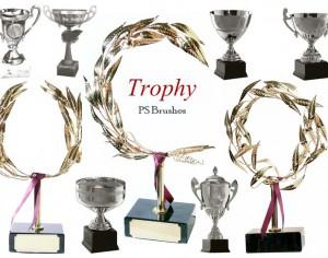 20 Trophy PS Brushes abr. vol.4 Photoshop brush