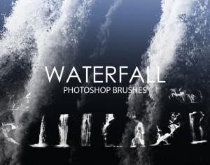 Free Waterfall Photoshop Brushes Photoshop brush