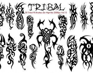 Tribal PS Brushes Vol.12 Photoshop brush