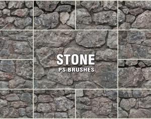  20 Stone PS Brushes abr. Vol.2 Photoshop brush