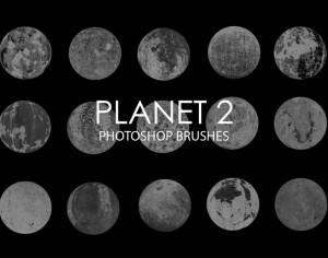 Free Abstract Planet Photoshop Brushes 2 Photoshop brush