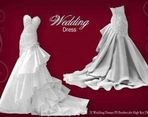 Wedding Dress PS Brushes abr Photoshop brush