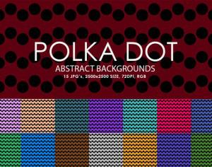Free Polka Dot Backgrounds Photoshop brush
