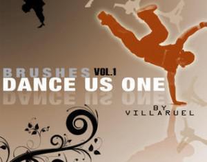danceusone_vol_1 Photoshop brush