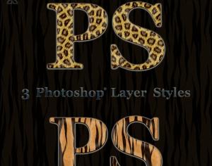 Free Styles: Fur Photoshop Styles | Koomm