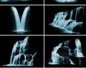 Waterfalls Photoshop brush