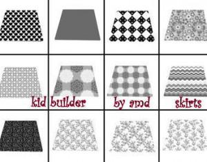 skirts for kid builder Photoshop brush