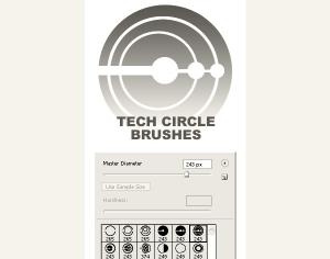 Free Tech Circle Brushes