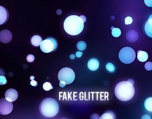 Fake Glitter Photoshop brush