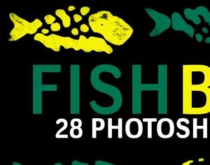 Fish Bones Photoshop brush