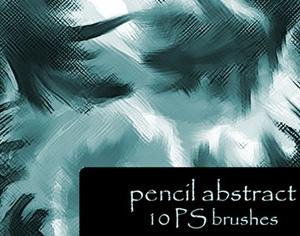 Pencil Abstract Photoshop brush