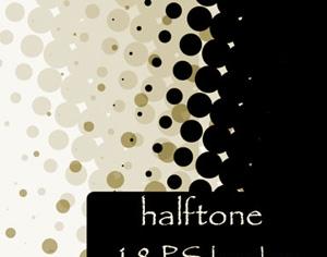 Halftone Brushes Photoshop brush
