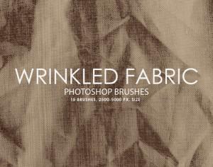 Free Wrinkled Fabric Photoshop Brushes Photoshop brush